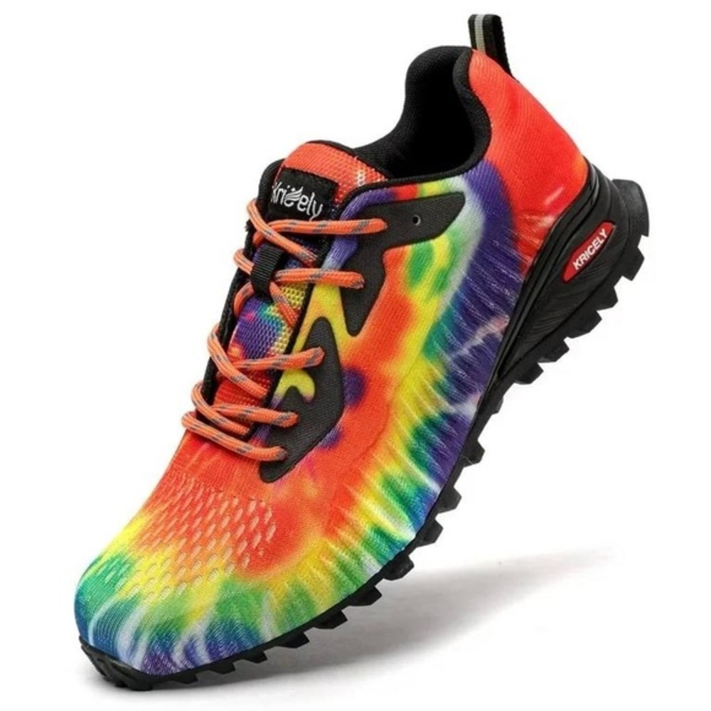 KRICELY Men’s Athletic Sneakers Size 10 Multicolor Lace-Up NWT